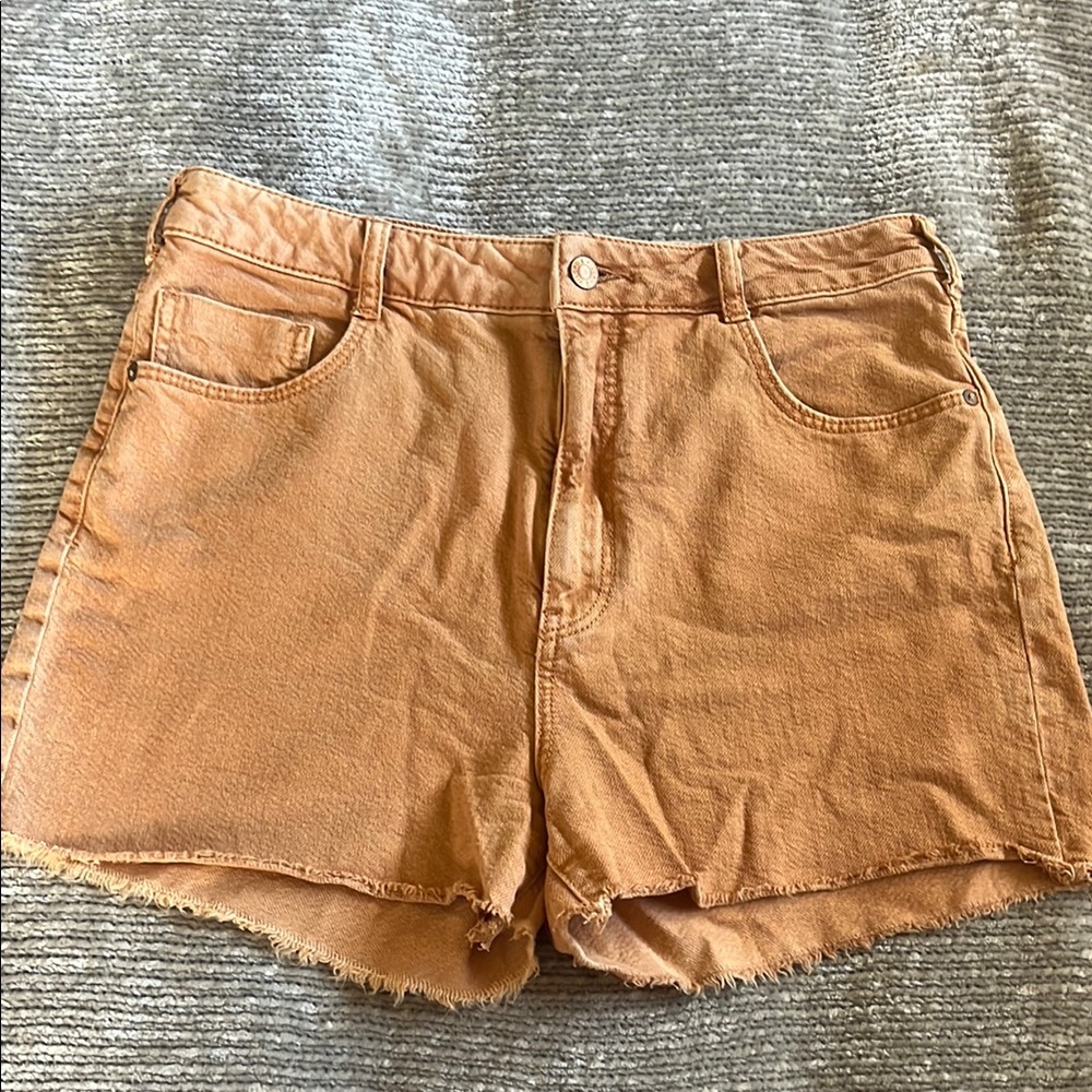 Women's Casual Orange Shorts